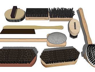 Modern Brush 3d model