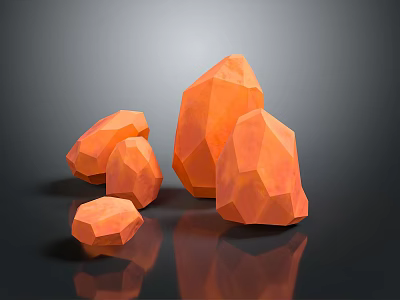 Stone Grotesque Stone 3d model