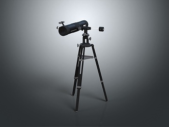 astronomical telescope space telescope observation equipment physical equipment binoculars 3d model