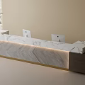 Reception Desk 3d model