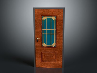 Door Wooden Door Bedroom Door Home Door Furniture Realistic model