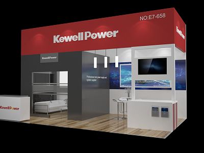 Modern Exhibition Booth model