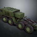 Bullet Car Military Transporter Military Truck Armed Truck Armed Bullet Car Armed Jeep Armed Truck 3d model