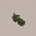 Armor missile car 3d model