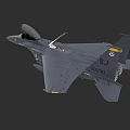 Gray Fighter Jet With Open Canopy Tail Fin Logo And SJ Number 40230