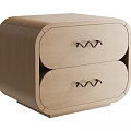 Poliform bedside table 3d model