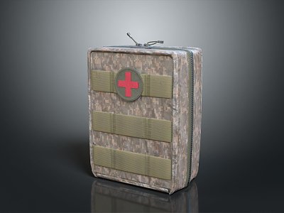 Medical Bag Medical Bag First Aid Bag Red Cross Bag Satchel Bag Collar Bag Leather Bag Cloth Bag 3d model