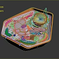 Medical Device Cell Structure Model for Biology Research and Medical Education