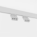 Track Mounted Downlights And Spotlights With Black And White Housing LED Ceiling Lighting