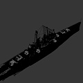 ship landing ship 3d model