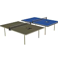 Modern Table Tennis Table Collection 3d model