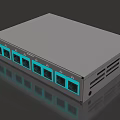 VIGOROUS 802.3af 48V PoE Ethernet Switch Electronic Appliance With Ports And Indicators