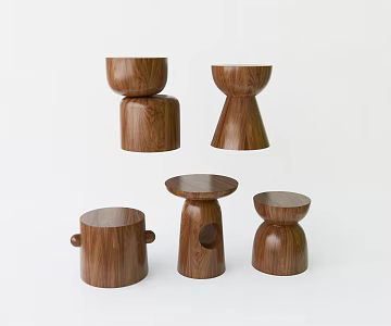 New Chinese Stool 3d model
