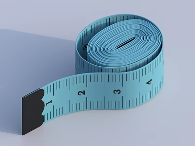 Modern Tape Measure Tape Measure 3d model