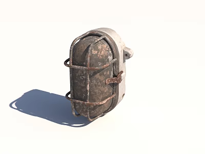 Industrial LOFT wall lamp 3d model Industrial LOFT wall lamp 3d model