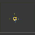 Game Movie Character Transparent Sphere With White Piano And Black Person On Dark Water Platform