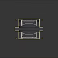 Industrial Steel Frame Structure With Support Platform And Multi layer Bracket Components