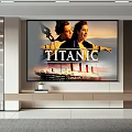 High Quality Projection Monitoring For Home Theater Large Screen Movie Display And Living Room Setting