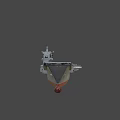 Admiral Kuznetsov aircraft carrier 3d model