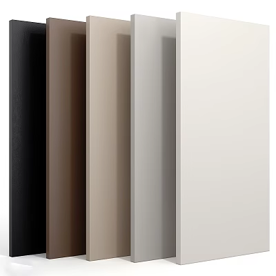 Luxury Decorative Panel Samples In Various Neutral Colors For Modern Interiors 3d model