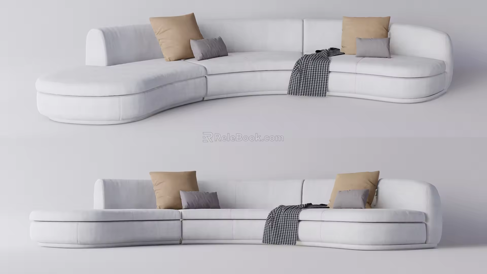 Modern Multiplayer Sofa 3d model