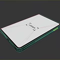 Seagate External Hard Drive With Sleek White Design And Black Trim Portable Storage Device