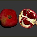 Pomegranate White Pomegranate Big Green Peel Pomegranate Red Pomegranate Agate Pomegranate Peony Pomegranate Rose Pomegranate Ink Pomegranate 3d model