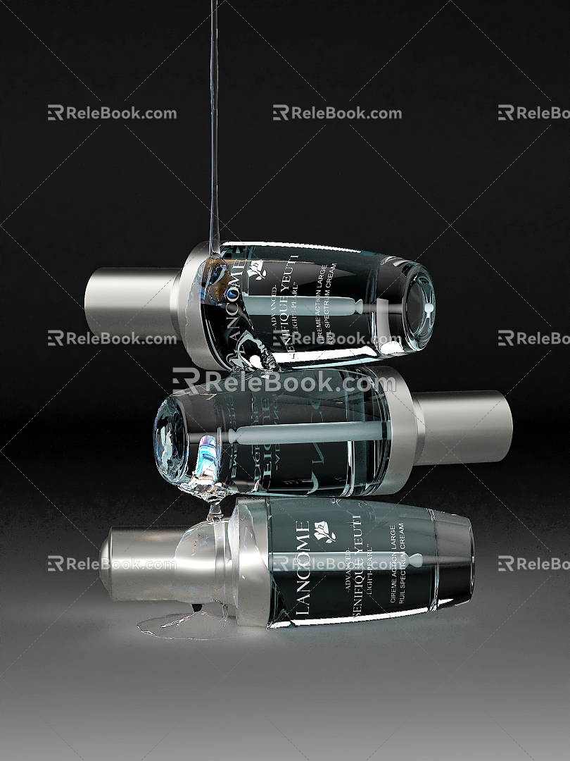 Cosmetics Skin Care Essential Oil 3d model