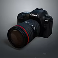 SLR Canon SLR camera card machine 3d model