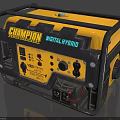 Champion Digital Hybrid Industrial Generator with Control Panel and 1000 Watt Capacity