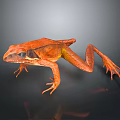 Frog Poison Frog Game Frog Reptile Cold Blooded Animal Reptile 3d model