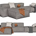 Modern Multiplayer Sofa 3d model