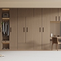 Modern Wardrobe Modern Light Luxury Wardrobe Modern Bedroom Wardrobe Cloakroom Wardrobe Finished Wardrobe 3d model