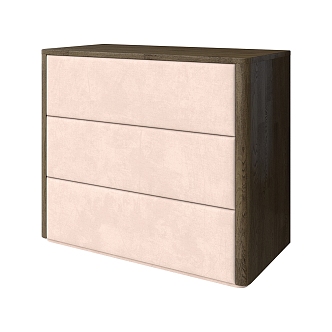 Nordic Minimalist Cabinet Side Cabinet Decorative Cabinet Bedroom Cabinet 3d model