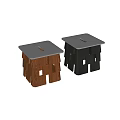 Antique Sofa Stool Low Stool Shoe Changing Stool Square Stool 3d model