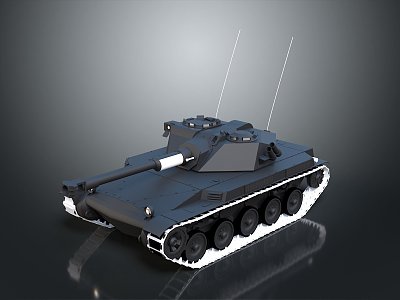 Light Tank Light Armored Tank Modern Tank World War II Tank World War I Tank Heavy Tank 3d model