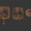 Wooden Cutting Boards Set With Various Shapes Handle And Hole Design