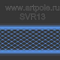 Rectangular Grille Component With Geometric Grid Pattern And Frame Structure