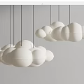 Modern Chandelier Cloud Chandelier 3d model