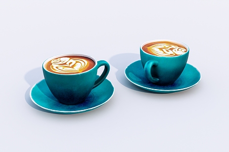 Modern coffee cup coffee cup 3d model