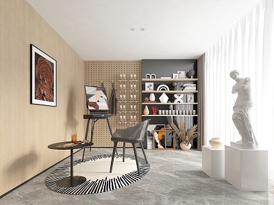 Modern Studio 3d model