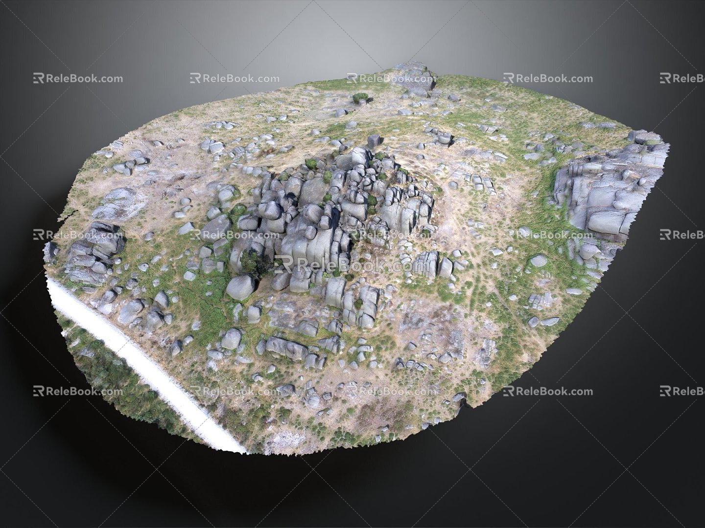 Stone Stone Castle Rock Stone Stone Appreciation Stone Strange Stone Ore Realistic 3d model