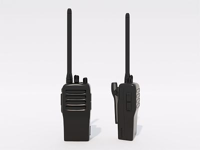 Modern walkie-talkie walkie-talkie handstand 3d model