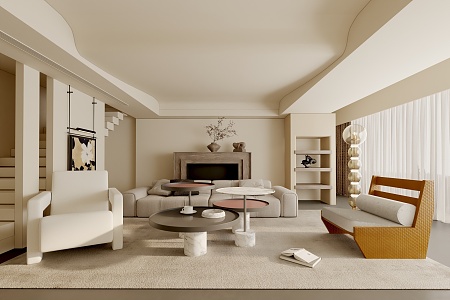 Living room 3d model