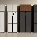 Modern Double Door Refrigerators With Various Color Designs For Kitchen