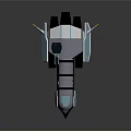 Futuristic Spacecraft Design With Advanced Components For Deep Space Exploration
