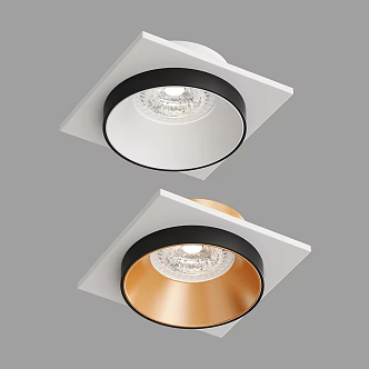 Modern minimalist downlight spotlight exhibition downlight 3d model