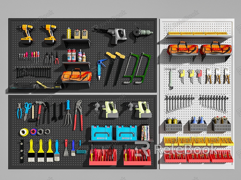 Tool Wall Opening Slab model