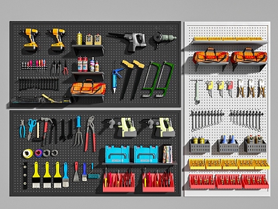 Tool Wall Opening Slab 3d model