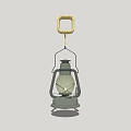 Vintage lantern 3d model